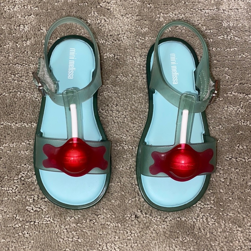 Mini Melissa Lollipop Jelly Sandal size 10